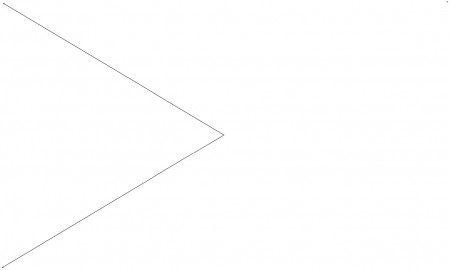 Triangular.